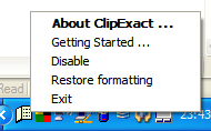 ClipExact 1.0.0 screenshot